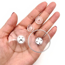 30pcs 40mm Suction Cup with M4-Screw and Knurled Nut, Suction Cup with Thread, Sucker Pads for Glass Table Top