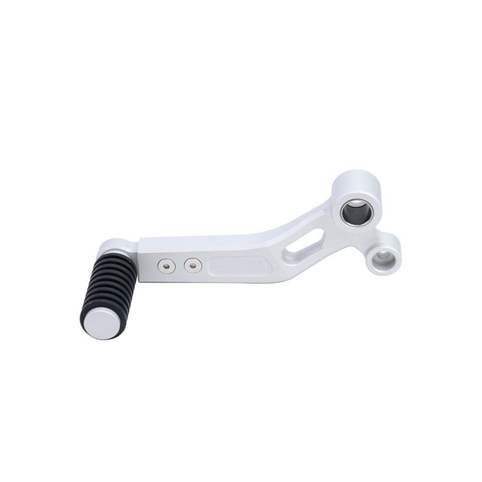 Motorcycle Folding Gear Shift Lever For 250Sr Sr250 Adjustable Length(Silver) Silver 4714157466751