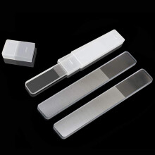 Glass Nail File Set Crystal Nano Design for Precise Nail Shaping and Smooth Finish with Case