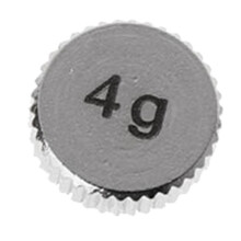 4X Headshell 4G Shell Weight Turntable Metal Electric Instrument Parts for SL1200 SL1210 MK2 3 5 M5G Stylus DJ,Silver