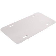 6 Inch X 3 Inch 100 Pack Sublimation License Plate Blanks,Heat Thermal Transfer DIY Picture,Aluminum License Plate Tag