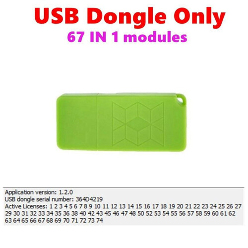 20X 67 in 1 Usb Dongle Sm2 Pro J2534 Vci Pcm Ecu Programmer Ecu Read&Write V1.20 Eeprom Flash Bench 2