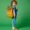 BagBase (One Size, Mustard Yellow) Bagbase Roll Top Recycled Twin Handle Backpack 2