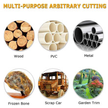 2X Cordless Electric Reciprocating Saw Variable Speed Metal Wood Cutting Tool Electric Saw for 18V Battery