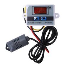 6X XH-W3005 AC 110-220V 10A Digital Humidity Controller 0-99%RH Humidity Regulator with Humidity Sensor