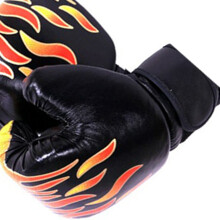 Kinder-Boxhandschuhe für Jugentraining 85g Schwarz 20x15x5cm