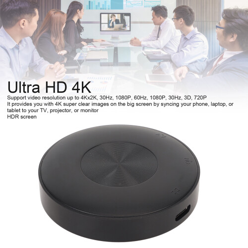 Adattatore di visualizzazione wireless 4K 2.4/5GHz WiFi Mirroring schermo HD 2