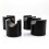 8pcs HIFI Cable Stand Booster Holder Support Frame Anti-Shock Foot Multi-Function Speaker Cable Trailing Pad Black 10