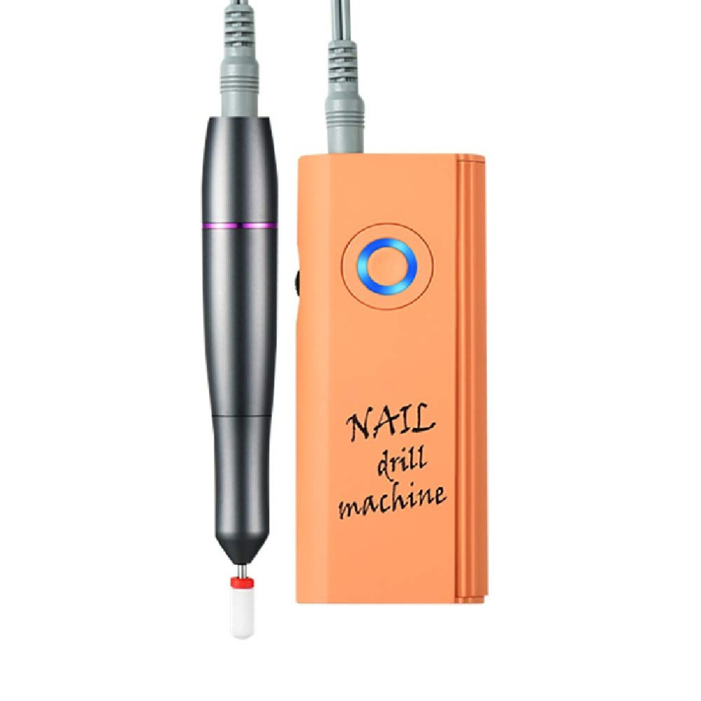 Pink Cordless Nail Drill 30000 Rpm Rechargeable Electric Nail File For Acrylic And Gel Nails