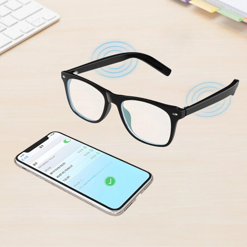 Smart Glasses Bluetooth Sunglasses with Camera Voice Control UV400 Protection Blue Light Filter 1