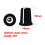 10X EQ Rotary Knob Replacement Equalizer Potentiometer Fader Knobs Push Rod Cap, Knob Cap-F 5