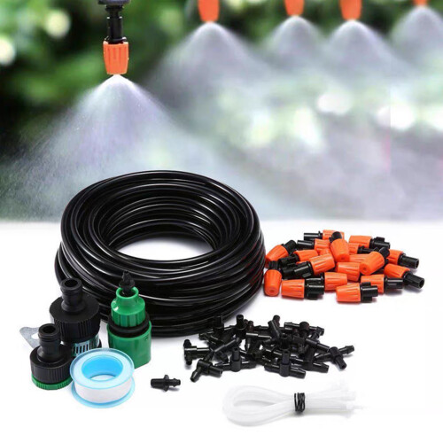 Garden Drip Irrigation System 20m Micro Spraying Watering Kit 2