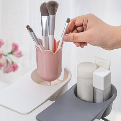 Table Edge Drinking Cup Holder Grey 2