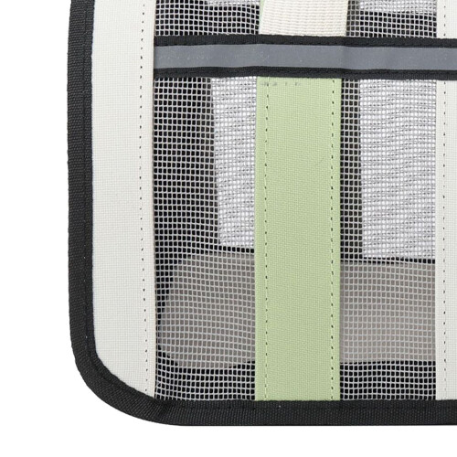 Light Green Waterproof Oxford Cat Carrier, Foldable, S Size 2