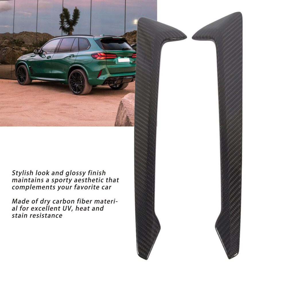 Glossy Carbon Fibre Vent Cover For F95 7055741233913