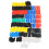 Set di tubi termorestringenti colorati, 580 pezzi, 1.0x38mm 8