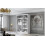 (Black, 120cm) ELUKS - FLAVIO Sliding Doors Wardrobe with Mirror 3