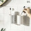 Wall Mounted Toothbrush Holder 10.5CM Bathroom Storage Shelf Space Saving Compact Size Color E 4