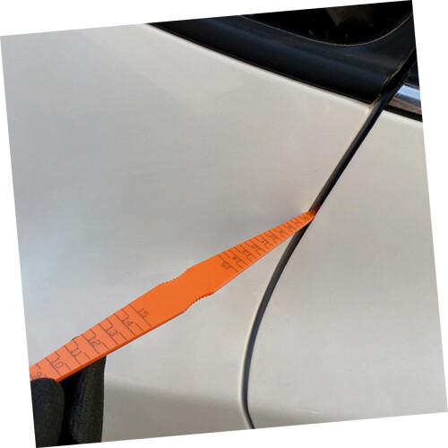 4piece sectional gap measuring tool, precise plastic alignment strips for door and hood 2