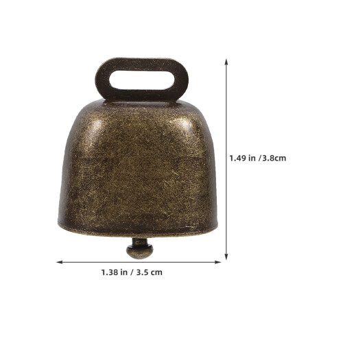 10Pcs Bronze Iron Cow Bells For Cattle Sheep Horses 1