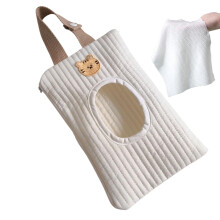 Travel Wipes Case, Travel Case for Baby Wipes, Paper Travel Bag, Portable Dustproof, Silk Bag for Stroller