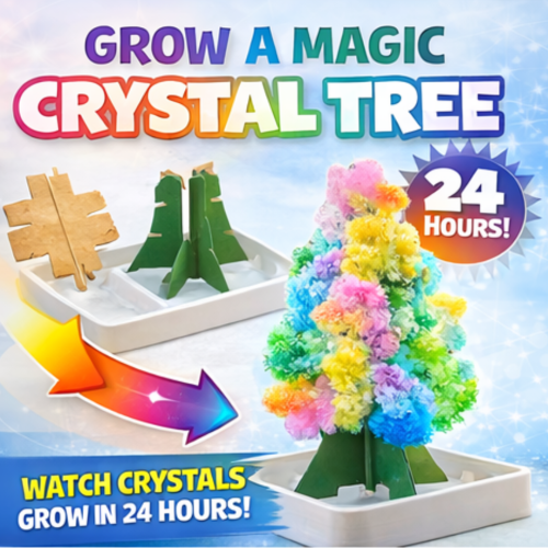 Magic Growing Crystal Tree Kids Science Experiment 1