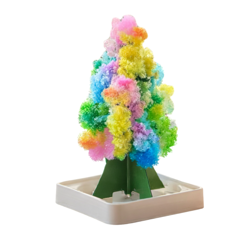 Magic Growing Crystal Tree Kids Science Experiment 2