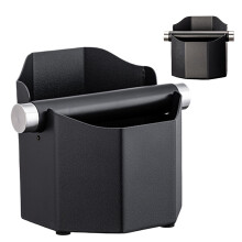 Coffee Ground Basin Knock Box With Removable Knockbar, Compact Coffee Pucks Container, Restaurant Use Octagonal Slag Box