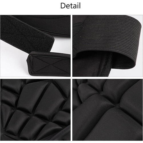 Snowboard Hip Protector with 3D Padding, Impact Protection, Adjustable Fit for Ski and Snowboard 1
