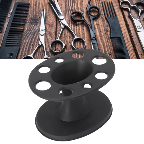 Hairdressing Scissors Holder MultiSlot Barber Tools Organizer for Salon Shears and Combs 2