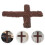 Cross Wall Decor: Hand Woven Rattan Frame For Easter Weddings 5