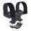 Bike Flashlight Mount Adjustable Bicycle Handlebar Light Holder with Secure AntiSlip Grip Black 1