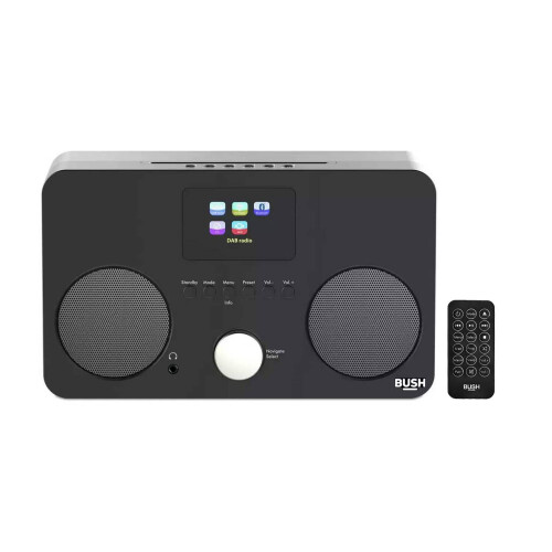 Bush Bush Mini Hi-Fi - CD DAB/FM Radio & Bluetooth - Grey