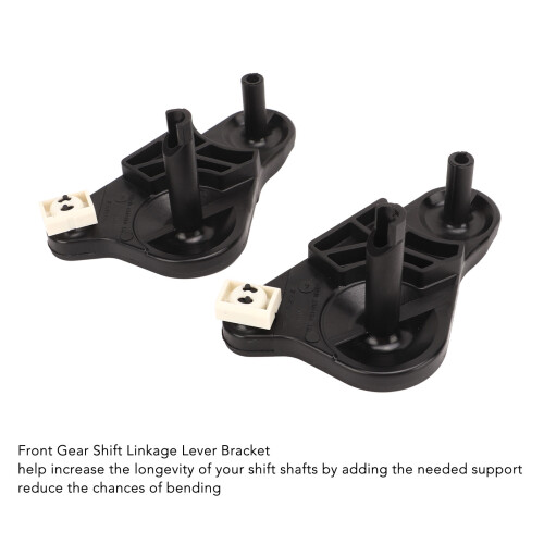 2 Pcs Front Gear Shift Linkage Lever Bracket for Crossfox Saveiro 6R0711202 2