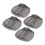 4PCS Caravan Jack Pads Heavy Duty Load Dispersion Rustproof RV Lifting Adapter 11