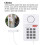Home Security Alarm System with Numeric Keypad Control, Easy Install Door and Garage Entry Alarm 2