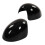 Glossy Black Door Mirror Covers Pair for Mini 17