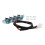Range Hood Switch - 4 Button Pushbutton Controller - Piano Style 2