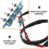 Range Hood Switch - 4 Button Pushbutton Controller - Piano Style 4