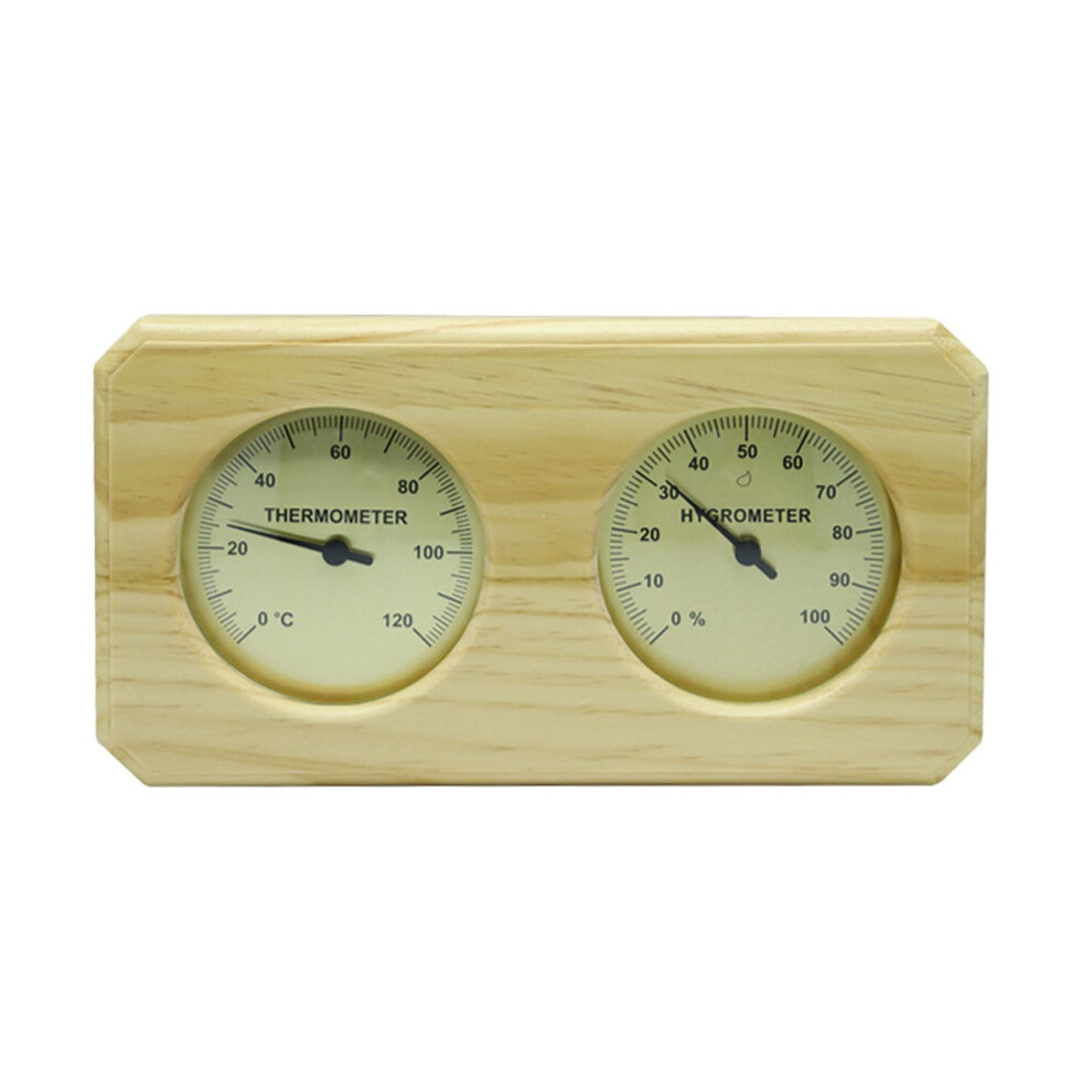 Hygrometer WallMounted Waterproof Temperature Humidity Meter For Bathroom Sauna Baby Room