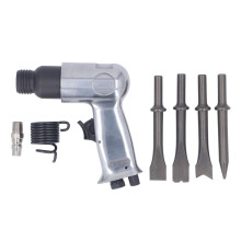 Pneumatic Shovel Kit 4500BPM, 41mm Piston Stroke, 1/4in PT Inlet, 3/8in Pipe Intake, Industrial Air Chisel Set