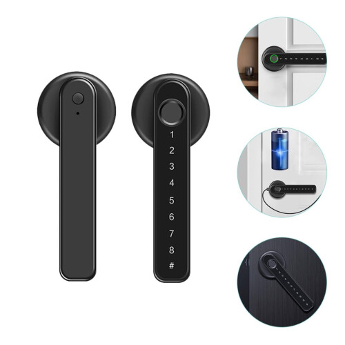 Fingerprint Door Lock Keyless Entry with Touch Keypad, Temporary Access Codes, Easy DIY Installation for Home 2