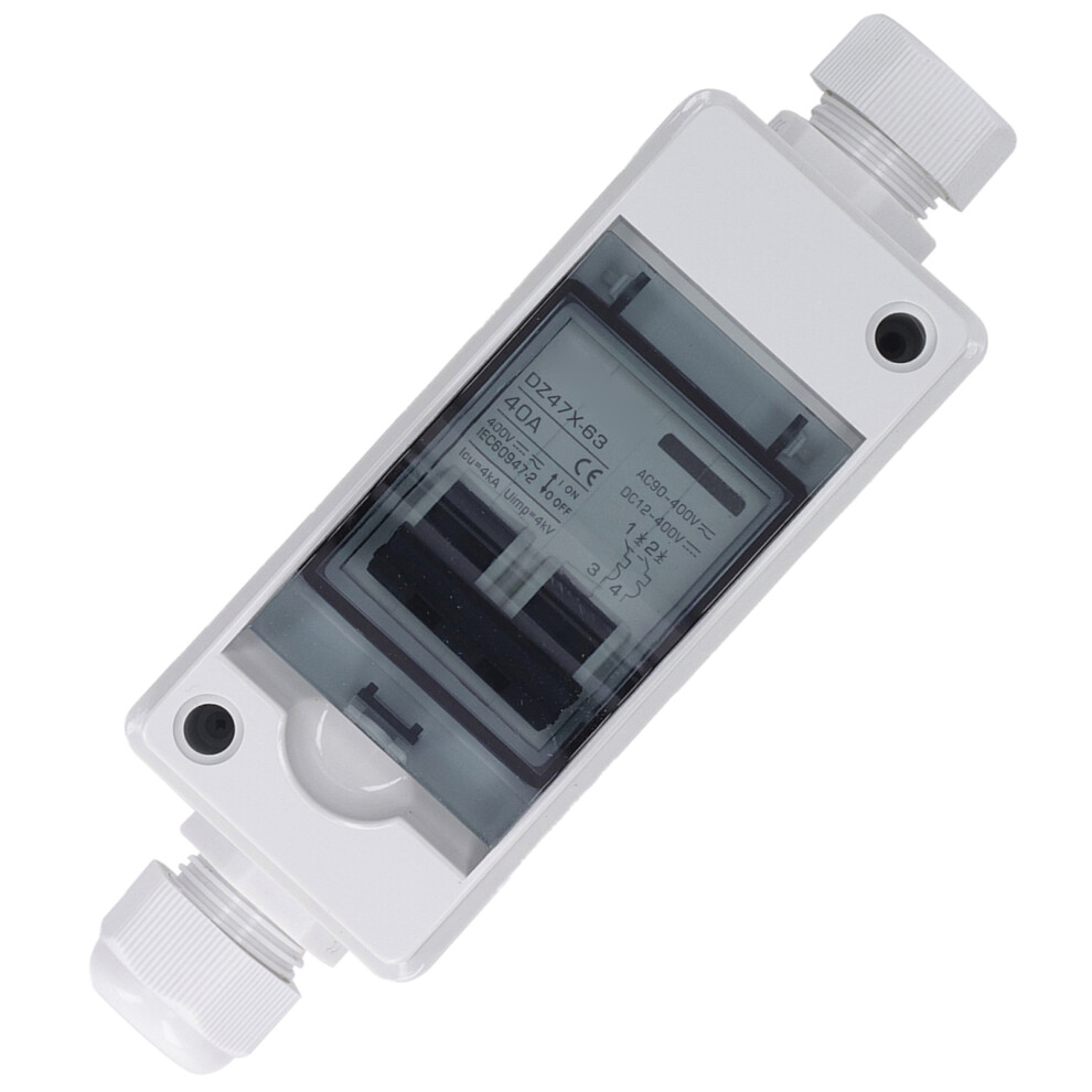 40A DC AC PV Isolator Switch IP65 2P