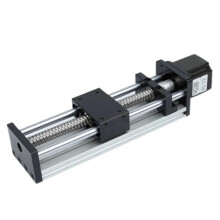 Ball Screw Linear Rail SFU1204 GX80 with Nema23 Stepper Motor, 200mm CNC Precision Guide