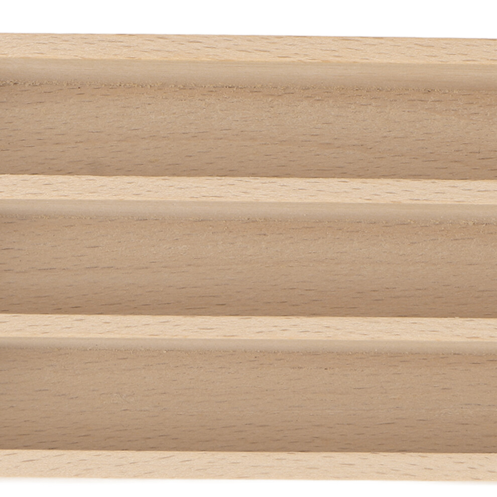 Beech 3-Slot Display Rack Business Card
