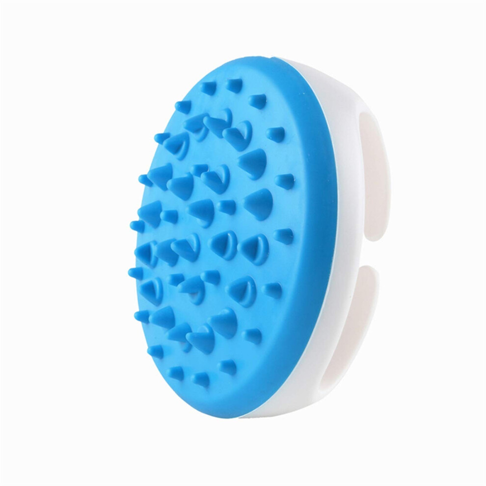 Shower Brush with Silicone Scalp Massager, Ergonomic Grip for Gentle Hair Washing and Spa Massage