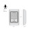 RFID Access Control System IP68 Waterproof Metal Keypad Reader 2000 User Capacity Standalone 2