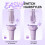 Automatic Curling Iron with Interchangeable Barrels, Tourmaline Ceramic, AntiTangle Sensor, 1 Inch 5