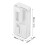 Cigarette Burst Capsule Box ABS One-Hand Operation, White, 80x38x12mm 8