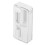 Cigarette Burst Capsule Box ABS One-Hand Operation, White, 80x38x12mm 9